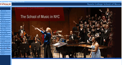 Desktop Screenshot of ncmcmusic.com